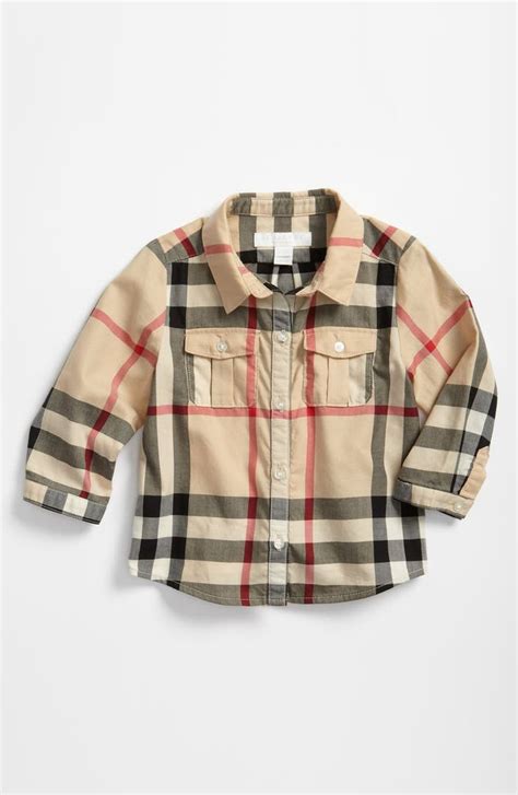 burberry shirt toddler boy.